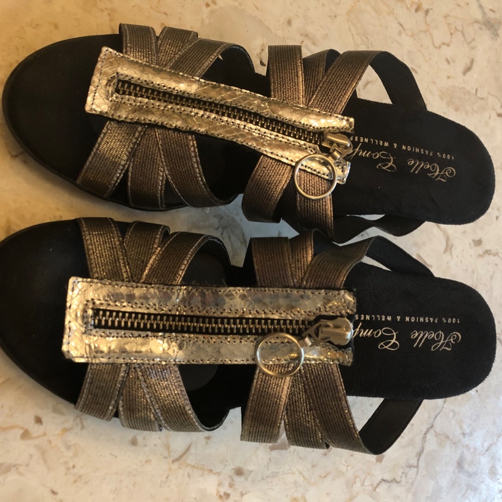 Helle Comfort Baboa Pewter Shoes